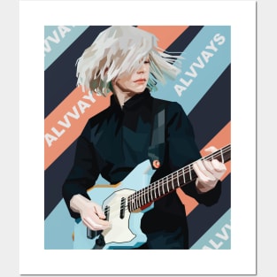 Alvvays Molly Rankin In Vector Art Style Posters and Art